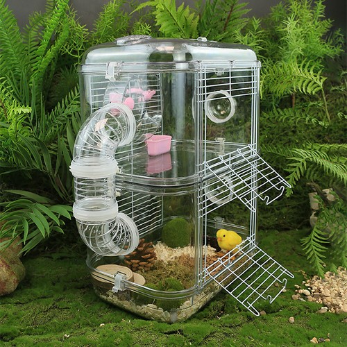 Large transparent tier - transparent, 1/2