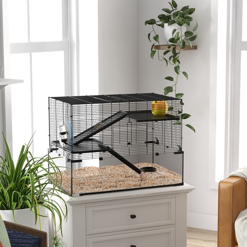 Pawhut tiers hamster cage - 3, w/