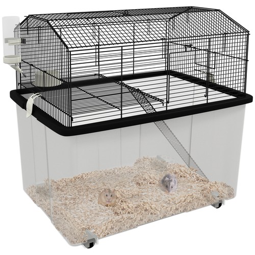 Pawhut hamster cage two tier - pawhut, two-tier